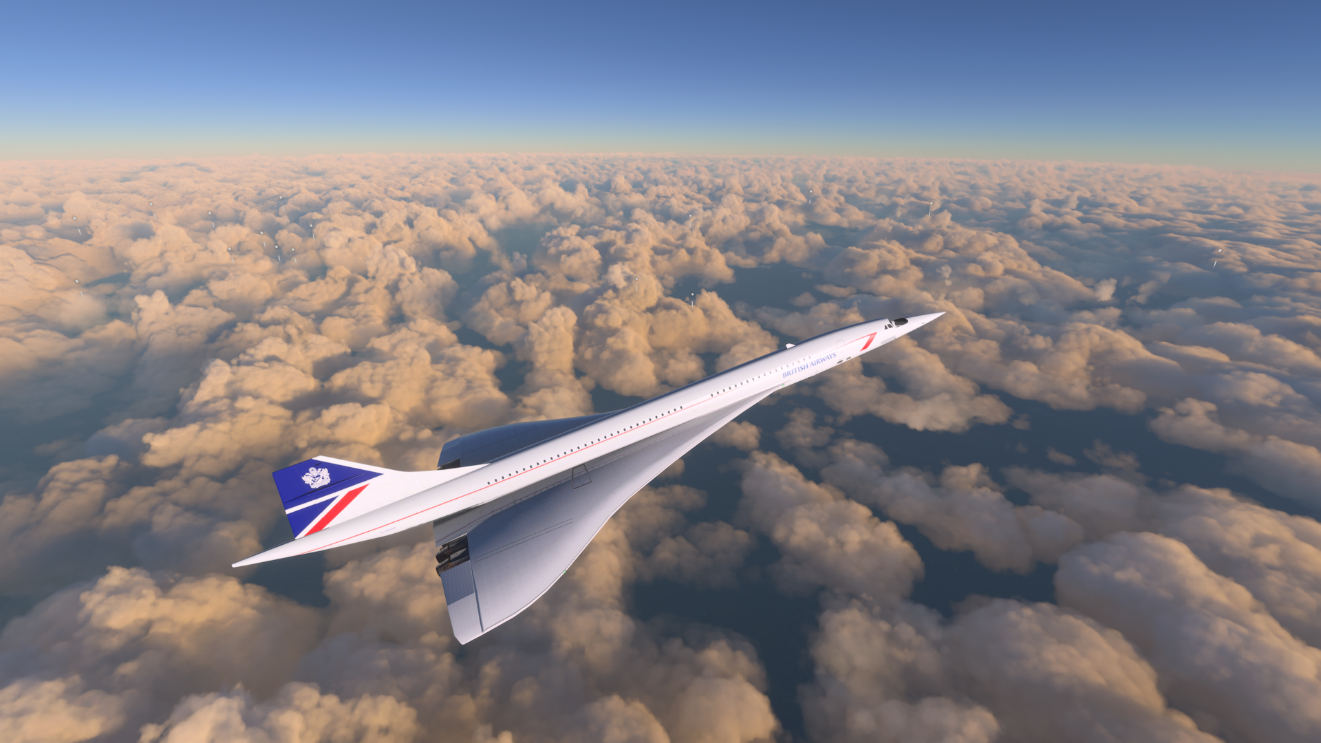 Flying with the legendary Concorde | Microsoft Flight Simulator