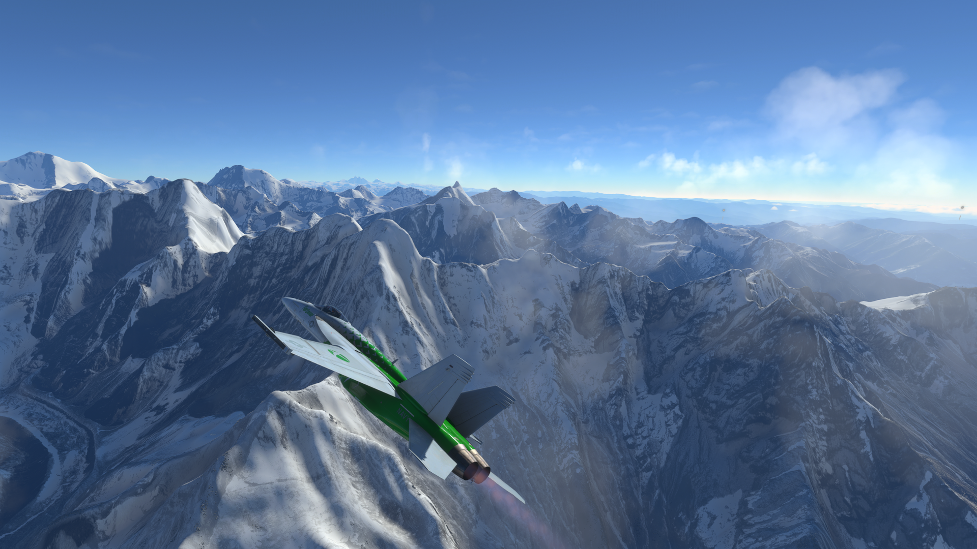 High-altitude shenanigans over the Himalayas at Lukla airport | Microsoft Flight Simulator