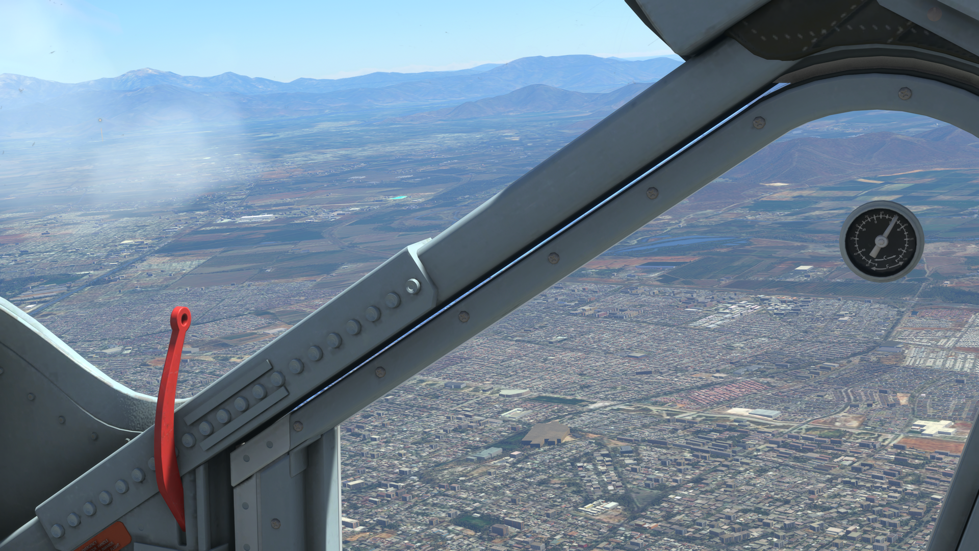 Flying over Lima's suburbs in a Pilates | Microsoft Flight Simulator