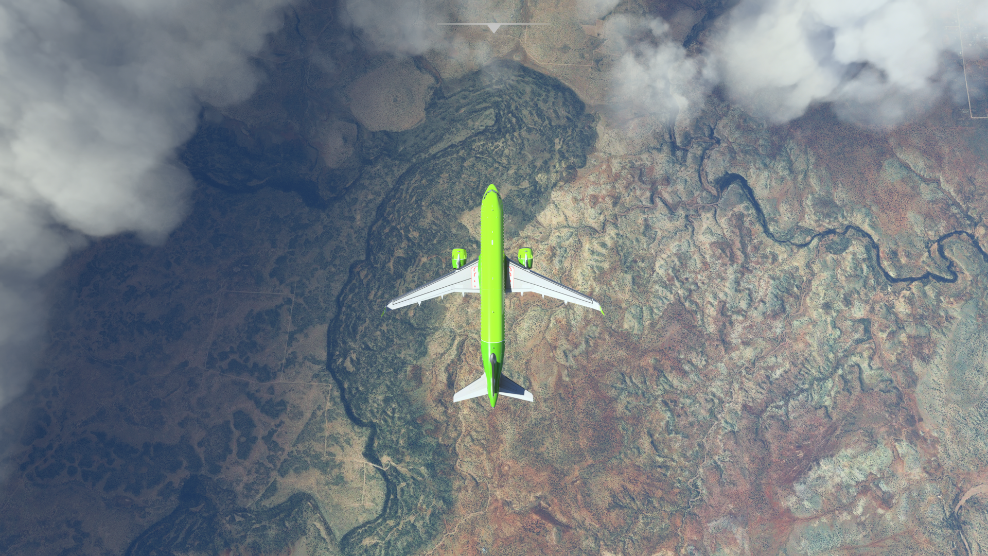 Flight over Nevada in an Airbus A320Neo | Microsoft Flight Simulator