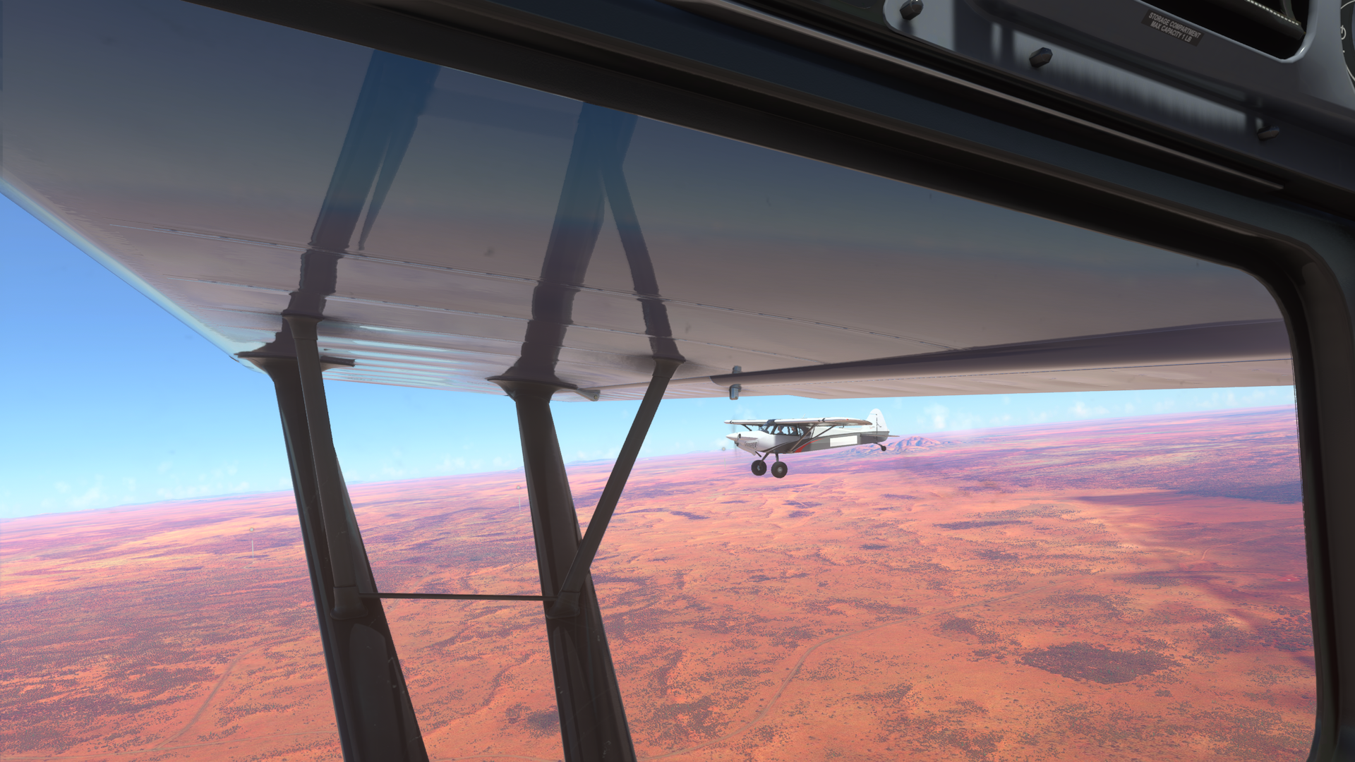 Formation flying in XCubs over the Australian Bush | Microsoft Flight Simulator